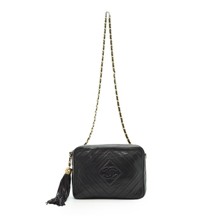 Chanel Vintage Leather Shoulder Bag Camera Bag image 3