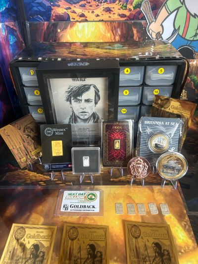 Coins & Bullion 5g silver Agoro foil+1/100th frigg🔥
