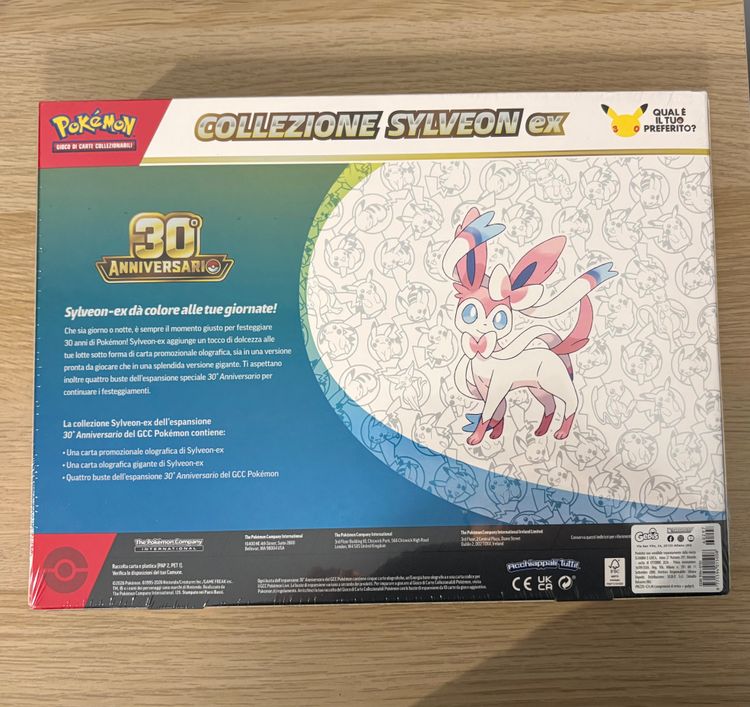 Pokémon Sylveon Ex 30Th Anniversary Collection obraz 2