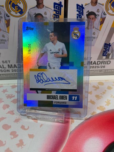 Topps Michael Owen Football Trading Card