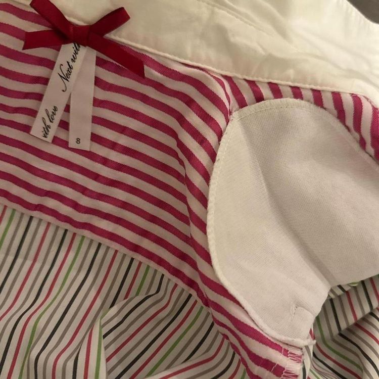 Next Striped Button-Up Shirt size S 7