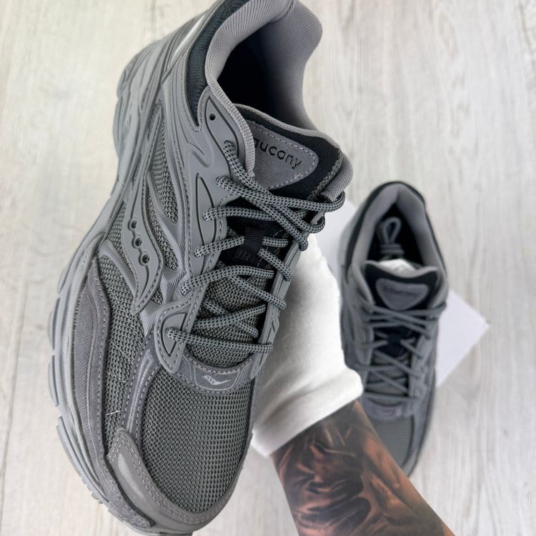 Saucony Men’s Grey Trainers - Uk 9 9