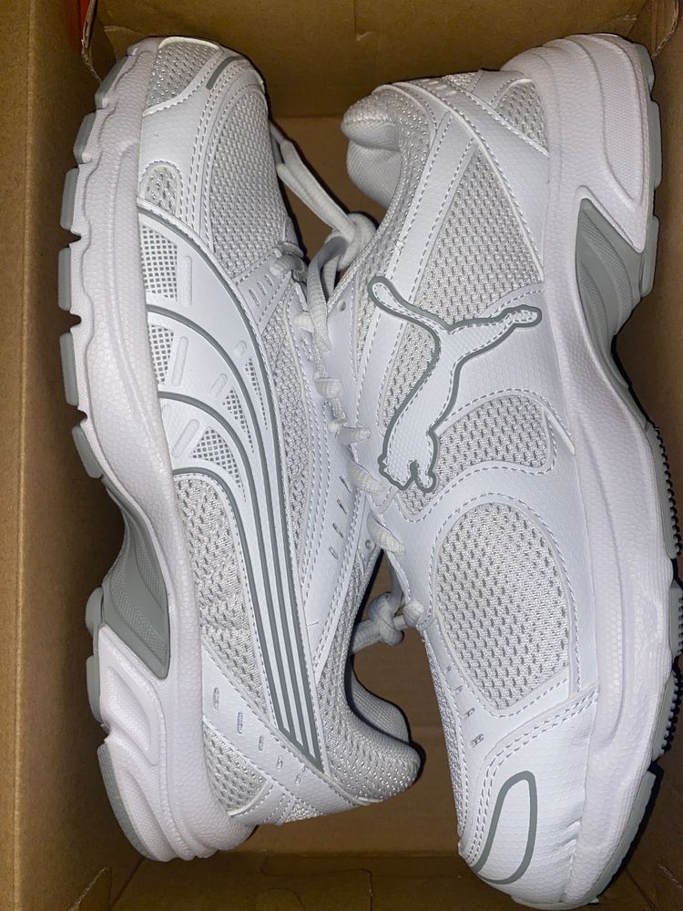 Puma White Running Shoes