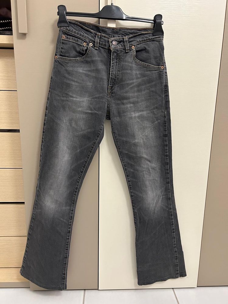 Levi's grey denim jeans