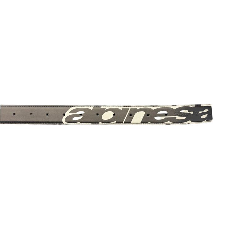 Slawn X Zabal Reversible Leather Belt black - OS 4