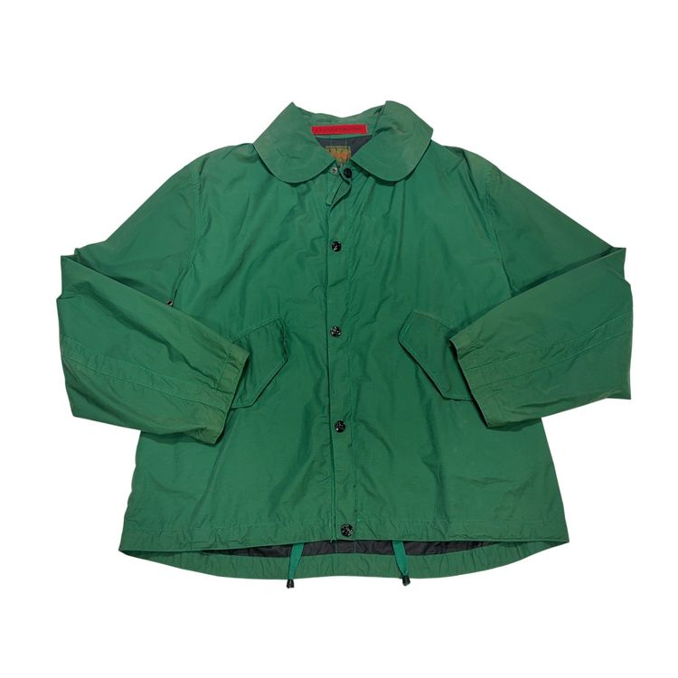 Boneville 1992 Multi Pocket Filled Green Jacket image 1