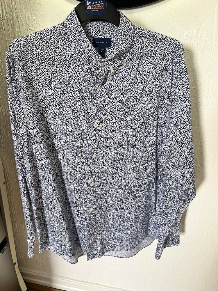 Gant Men'S Button-Up Shirt large 