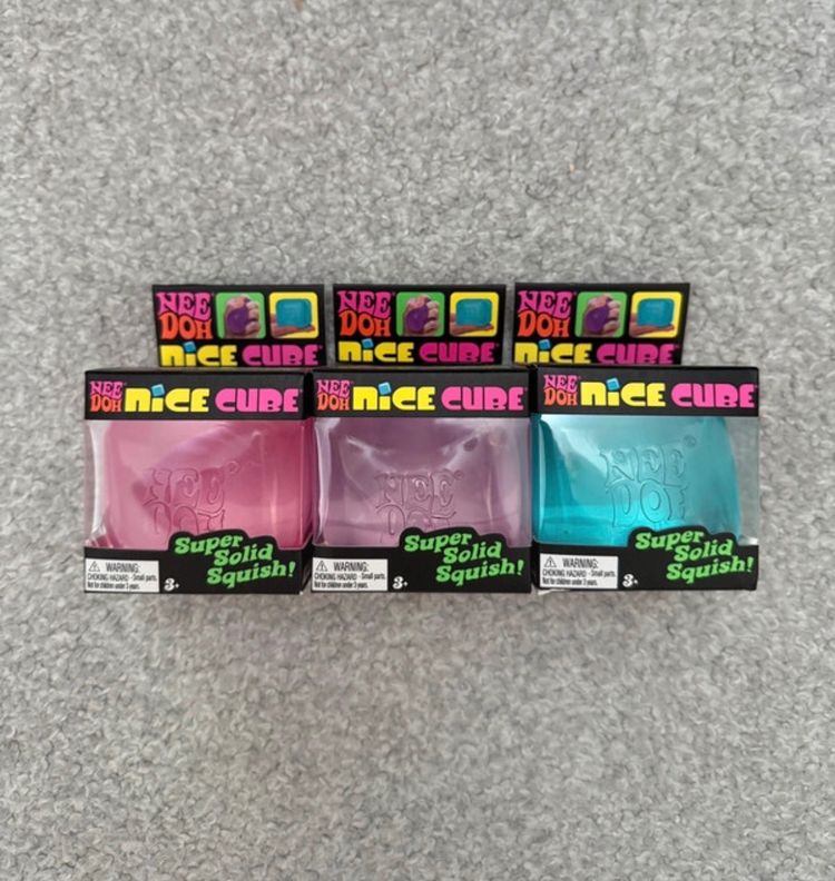 Nee Doh Nice Cube bundle 3x