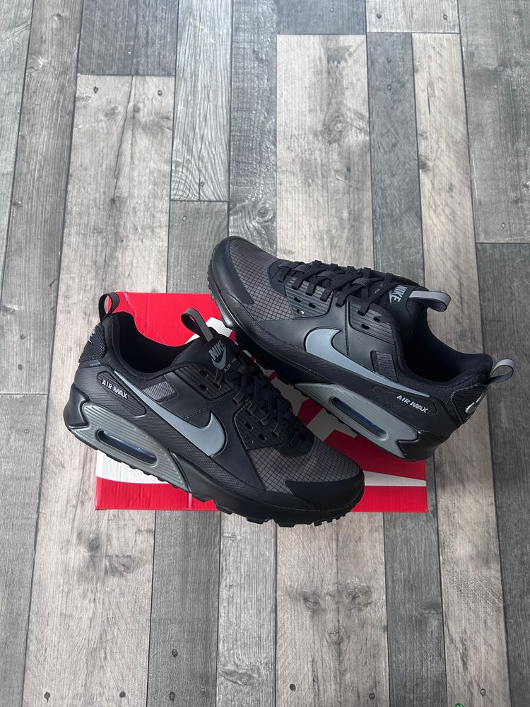 Nike Air Max 90 Drift Men'S Trainers ‘Black Cool Grey’ - IO1908-003 - Size UK 9