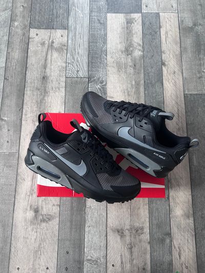 Nike Air Max 90 Drift Men'S Trainers ‘Black Cool Grey’ - IO1908-003 - Size UK 9