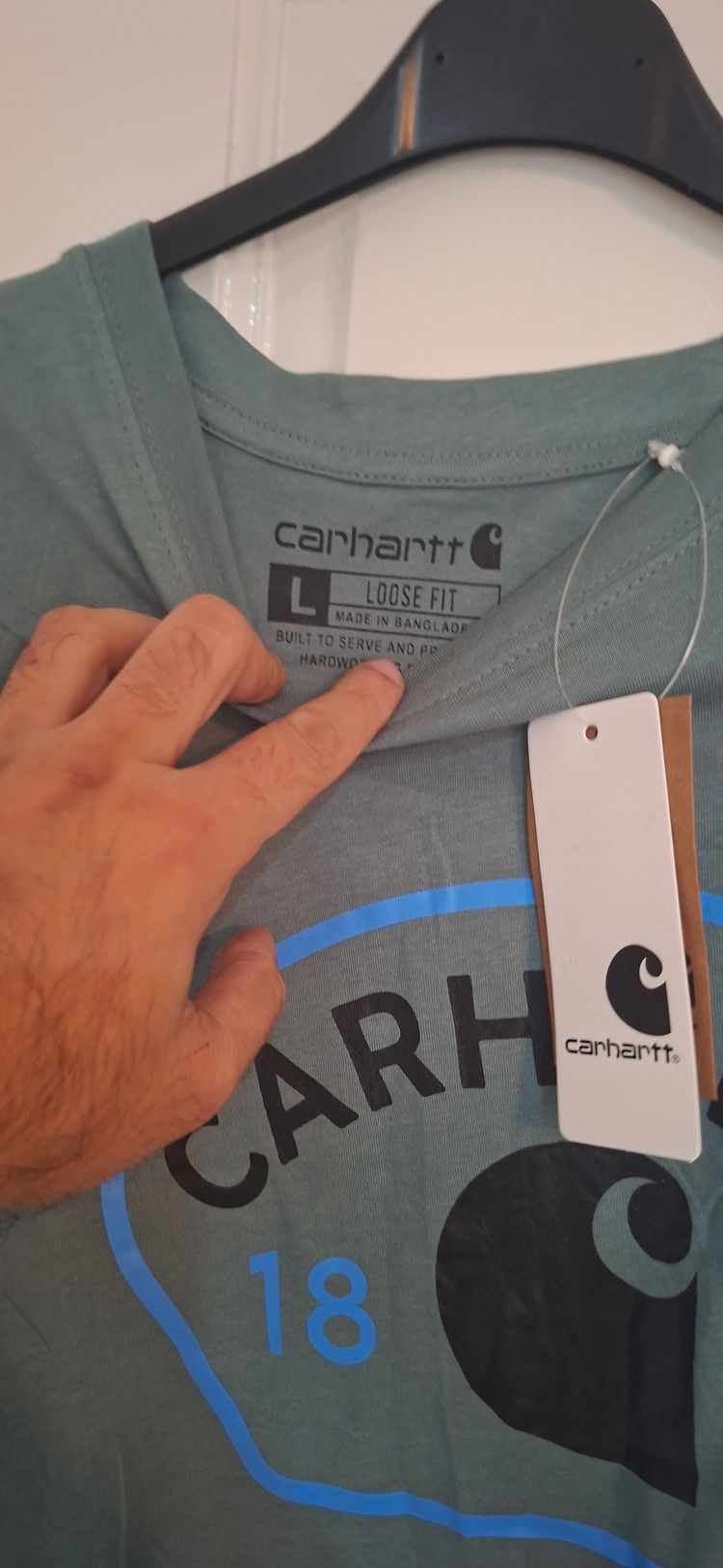 Carhartt Loose Fit T-Shirt size L green image 2