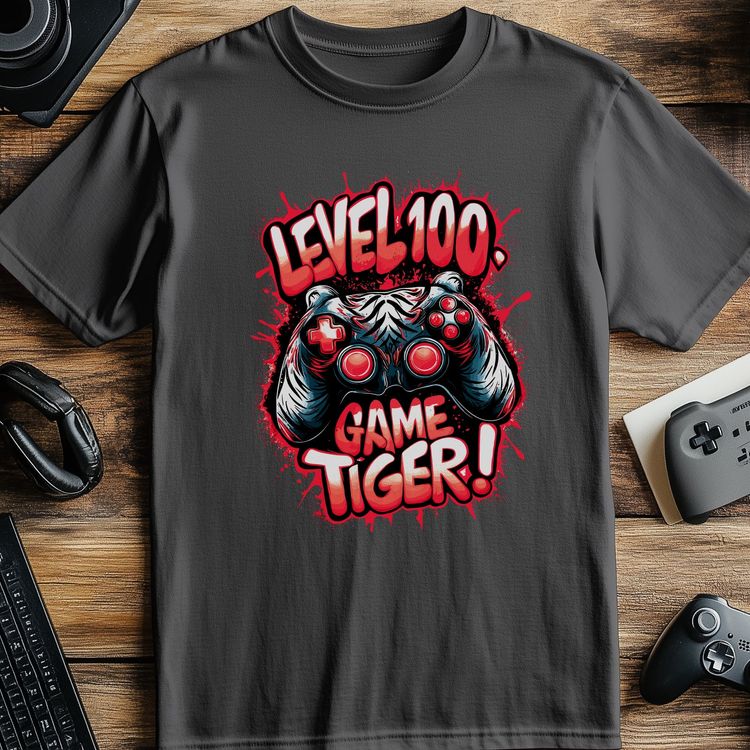 Gamer7 Level 100 Tiger t-shirt 3
