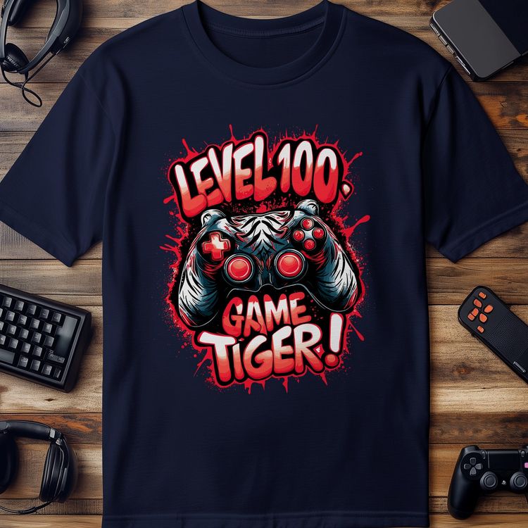 Gamer7 Level 100 Tiger t-shirt 5