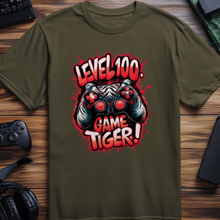 Gamer7 Level 100 Tiger t-shirt 2