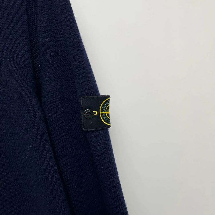Immagine di Stone Island Navy Knit Pullover 2