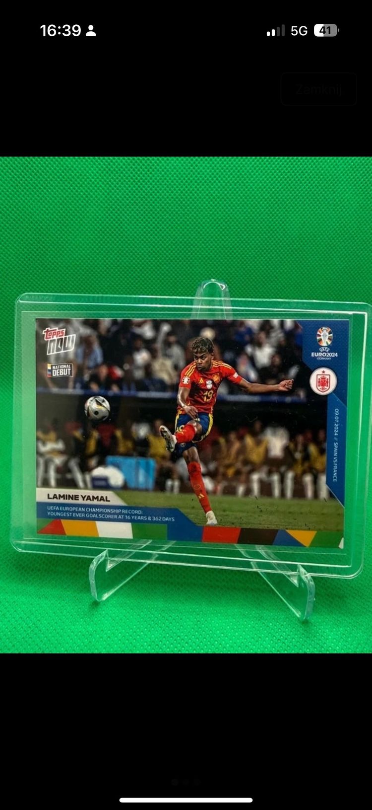 Lamine Yamal RC euro 2024 imagen 1