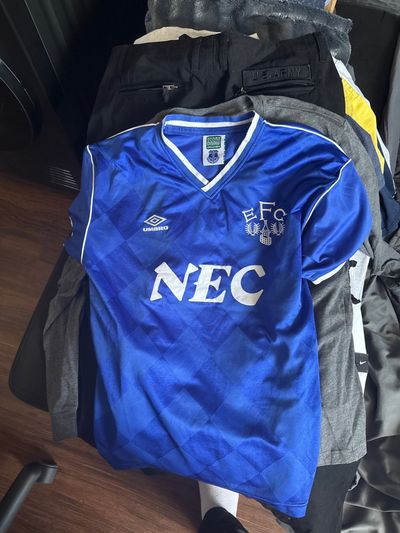 Umbro Blue Football Jersey