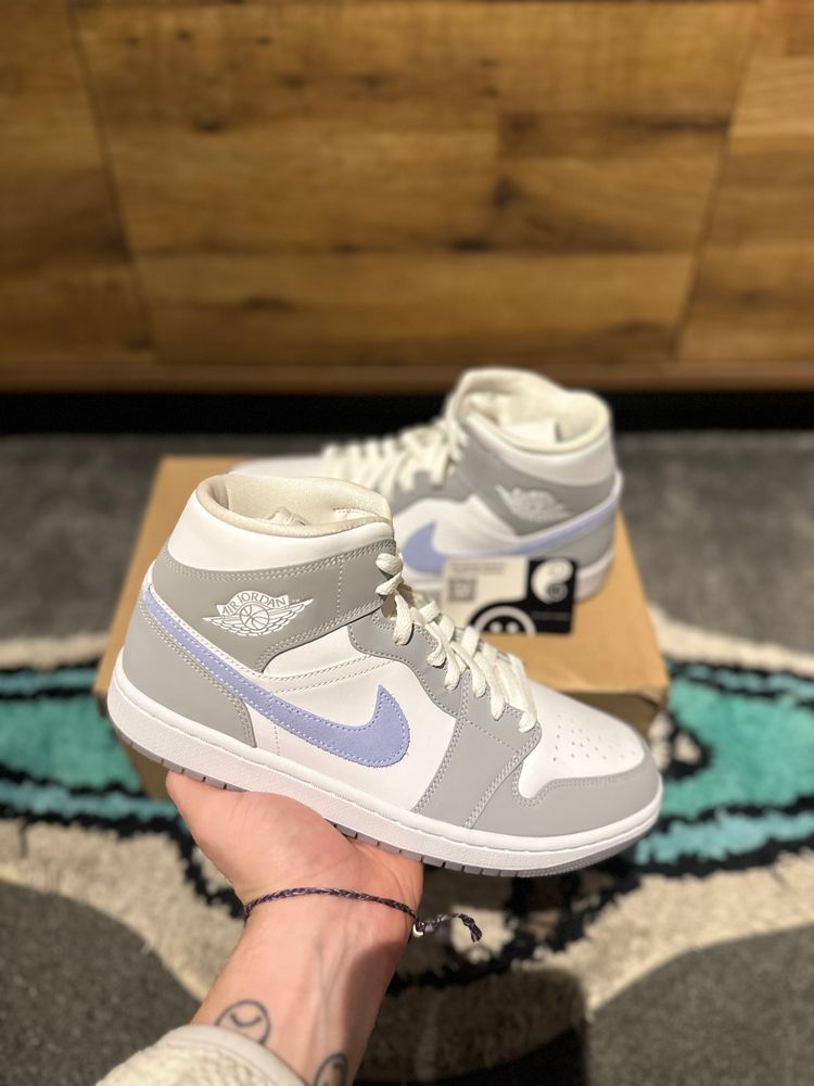 Jordan 1 Retro High “Wolf Grey Aluminium” U.K. 7.5