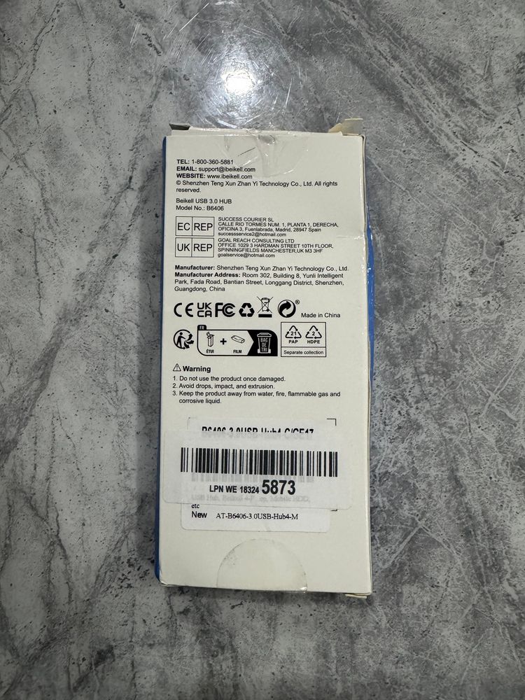 Beikell USB 3.0 Hub Brand New 2
