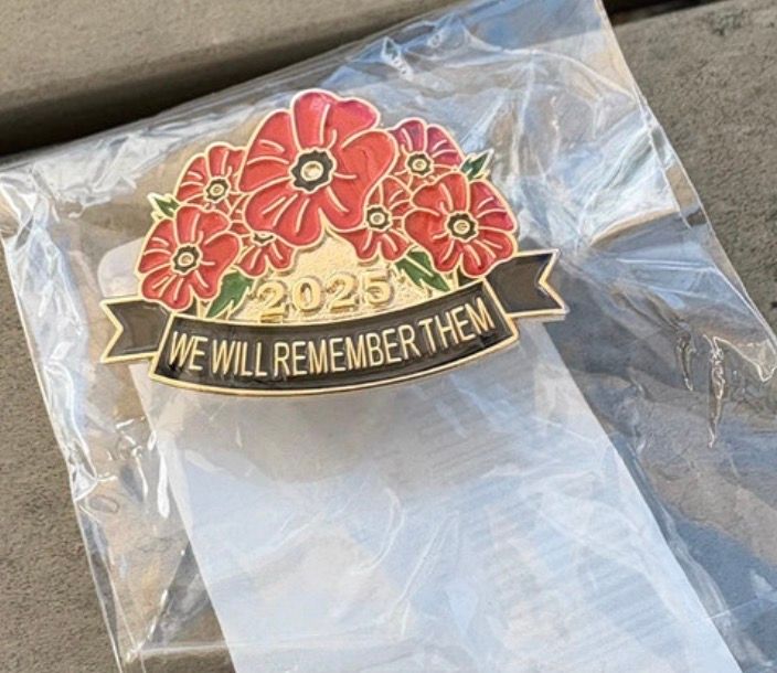 WeSC 2025 We Will Remember Them Pin Badge product image