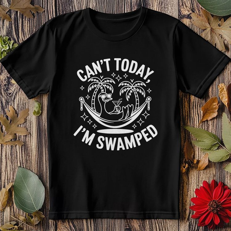 FunnyGoose Swamped T Shirt image 4