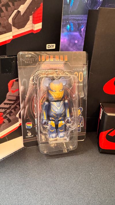 MARVEL STUDIOS BEARBRICK SHOWN ON SCREEN!