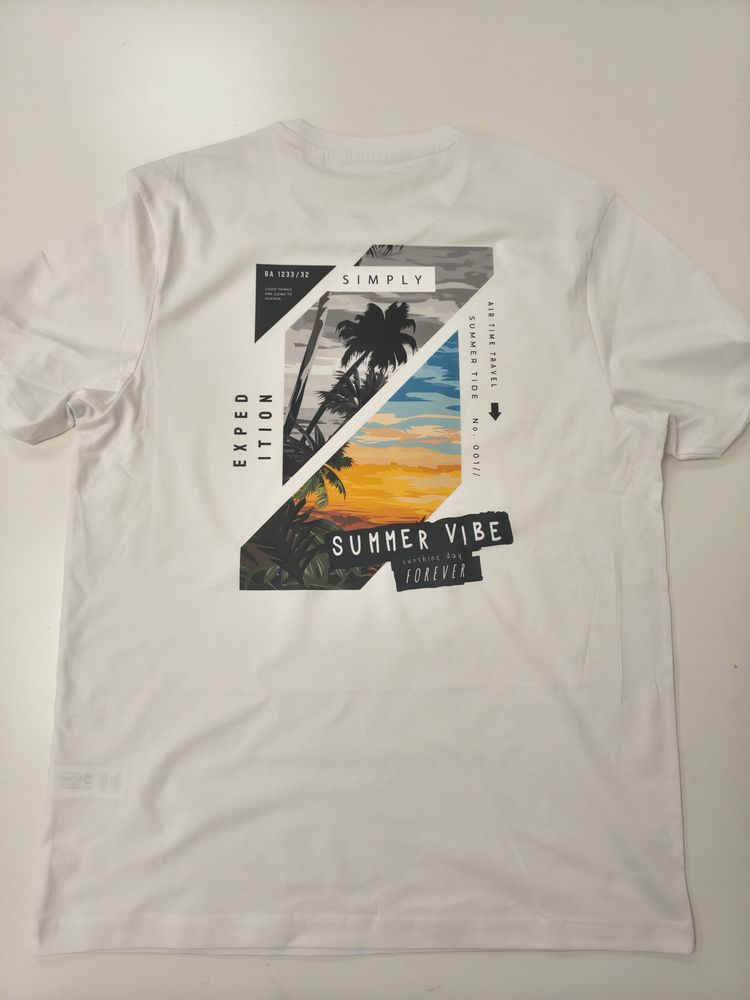 *New Release* Simply Summer White T-Shirt, all sizes 