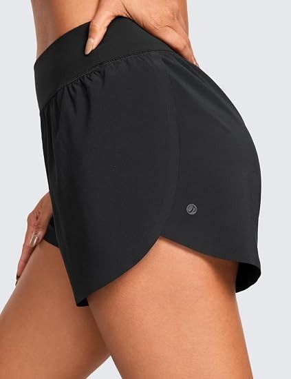 Black Athletic Shorts image 3