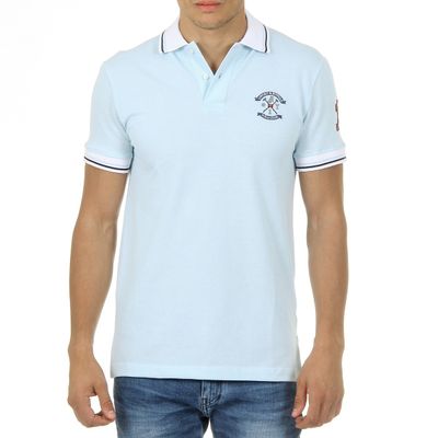 Ufford and Suffolk Light Blue Polo Shirt PJ100 VAR. 18