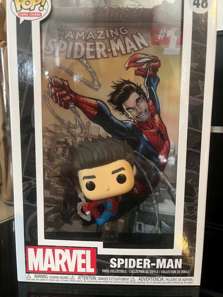 Marvel Spider-Man Funko Pop Comic Covers Vinyl Collectible
