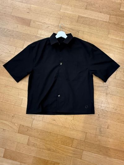 Camicia SESTOSENSO crop nera