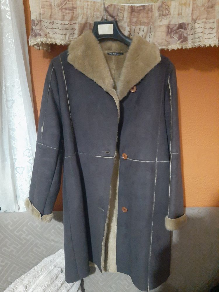 Other brown shearling coat product image