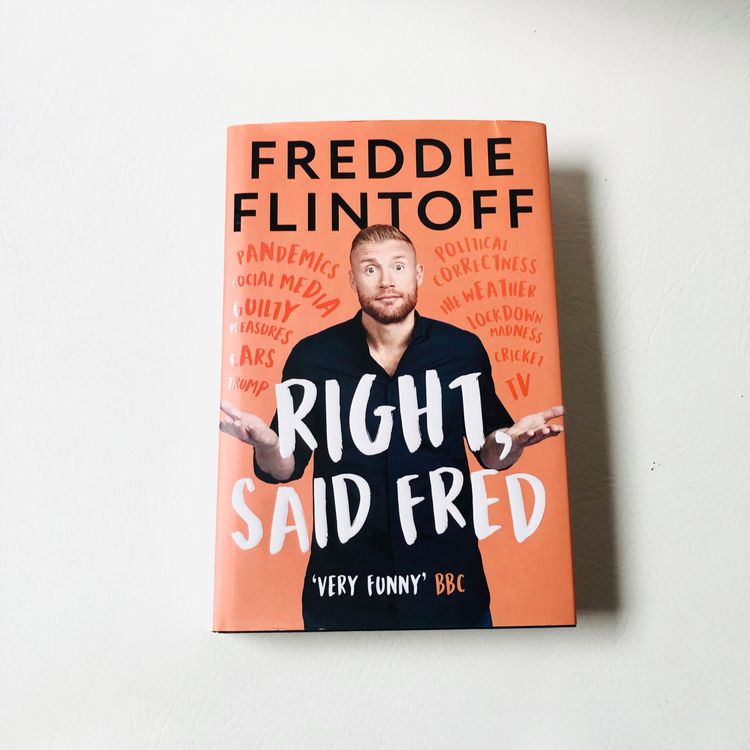 Right, Said Fred by Andrew 'Freddie Flintoff Memoirs (Hardcover, 2020) image 2