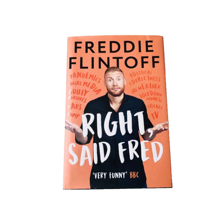Right, Said Fred by Andrew 'Freddie Flintoff Memoirs (Hardcover, 2020) image 1