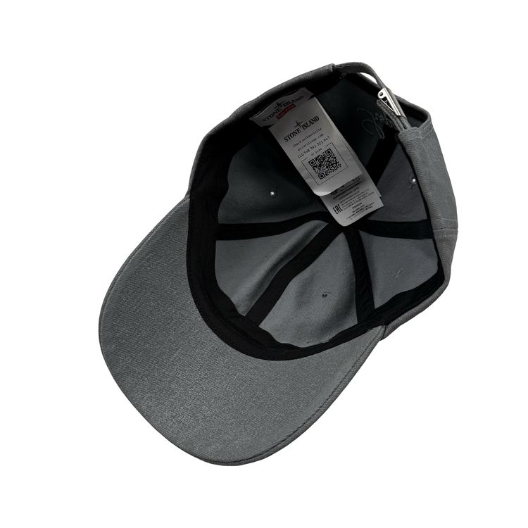Immagine di Stone Island X Supreme 2023 Reflective Denim Spellout Cap - One Size 5