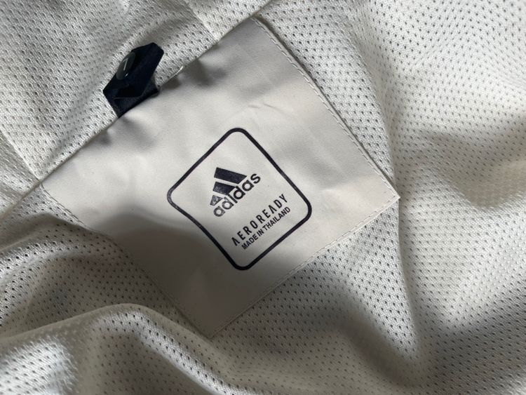 Adidas Arsenal windbreaker off white - gore-tex half-zip anorak jacket 23/24 image 2
