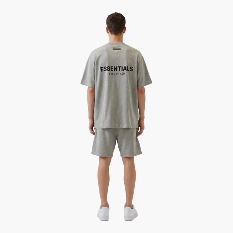 Immagine di Fear of God Essentials (SS22) Dark Oatmeal - Summerset (T-Shirt & Short) 4