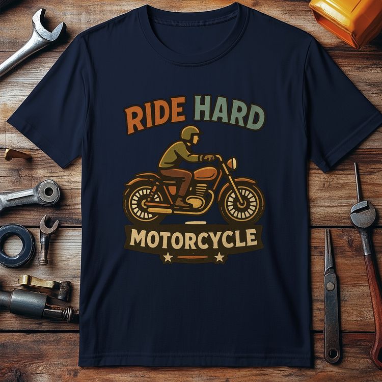 ride hard 35 motorcycle T Shirt image 6