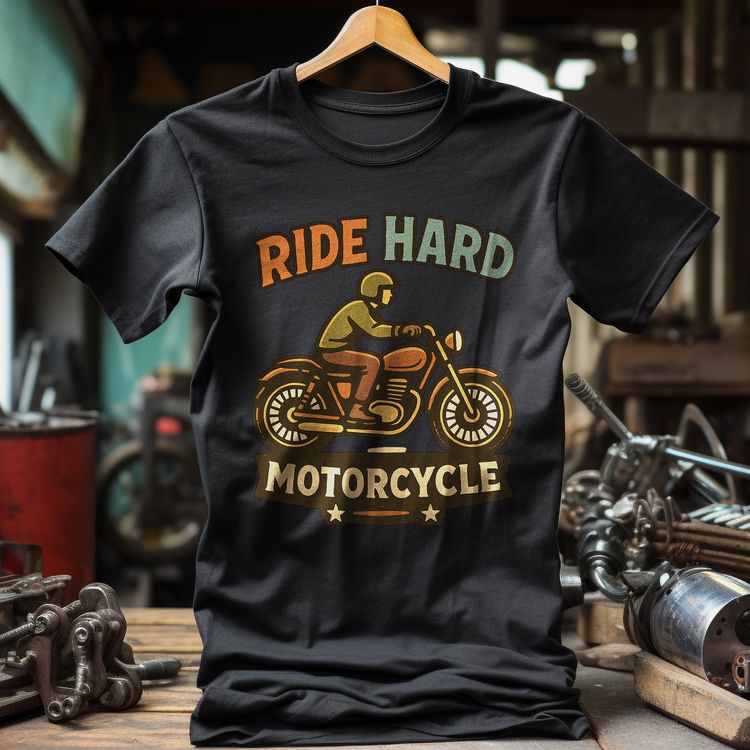 ride hard 35 motorcycle T Shirt image 9