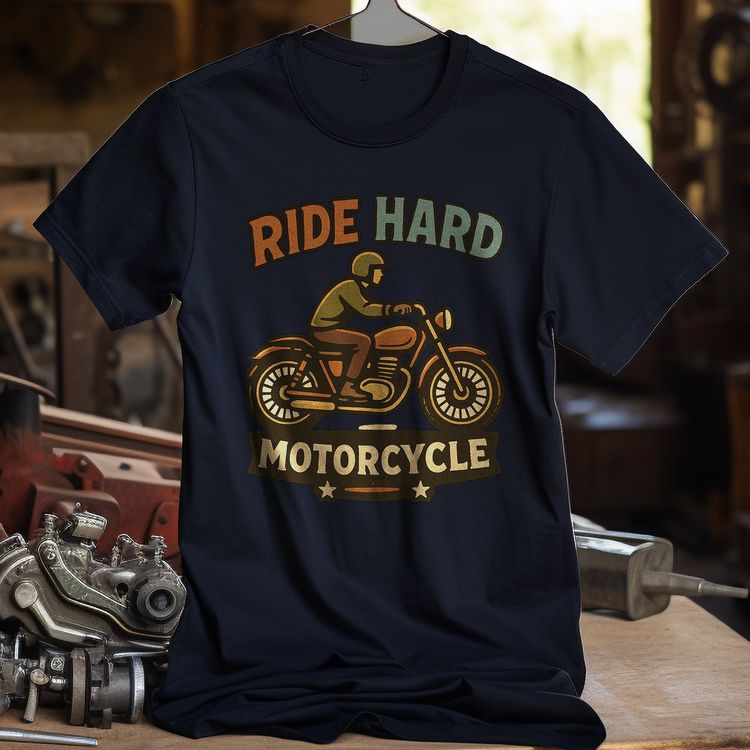 ride hard 35 motorcycle T Shirt image 8