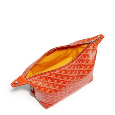 Goyard Bowling 25 Orange Toiletry Bag 3