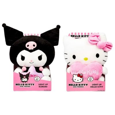 Hello Kitty And Friends Light Up Plush Set