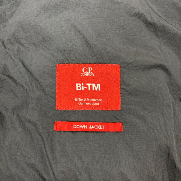 CP Company Navy Blue BI-TM Down Jacket image 3