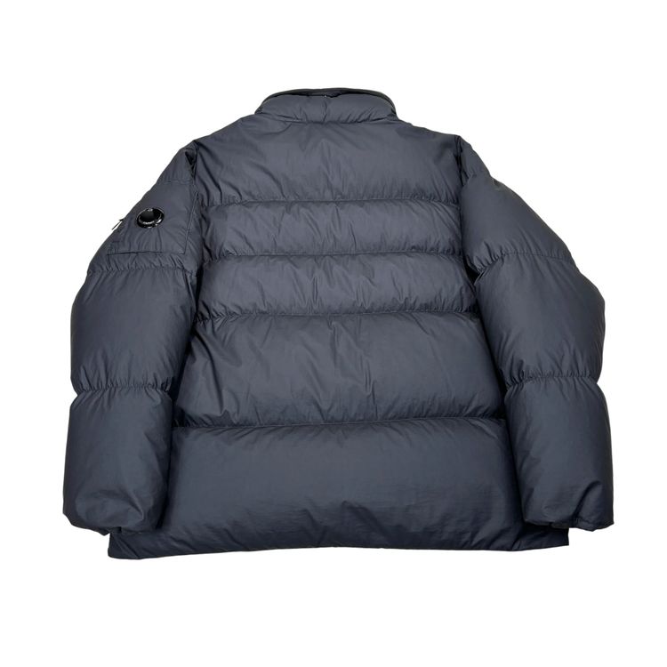 CP Company Navy Blue BI-TM Down Jacket image 5
