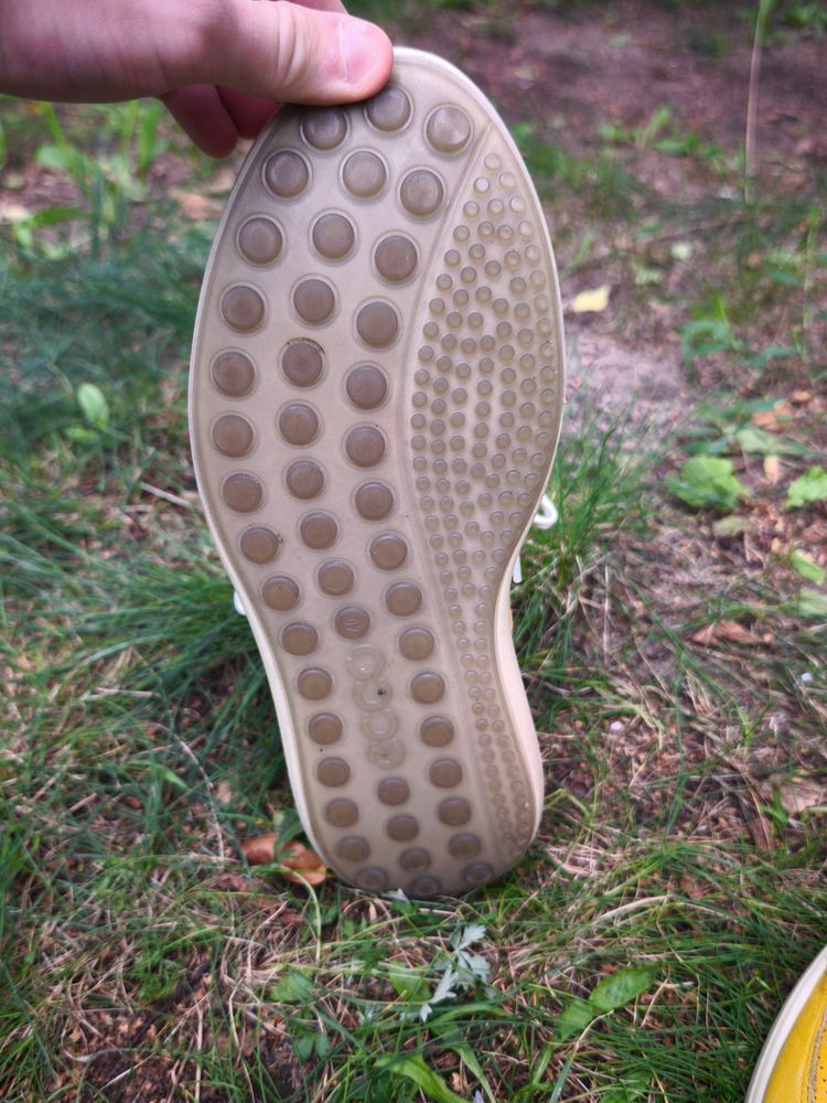 Ecco Yellow Sneakers image 4