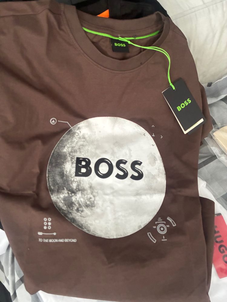 BOSS Boss Brown Graphic T-Shirt product image