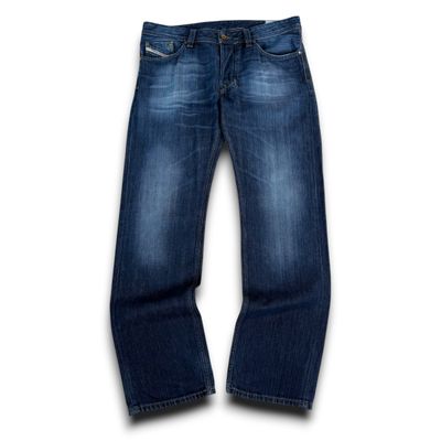 Diesel 2000's larkee dark denim relaxed straight fit (M-L)
