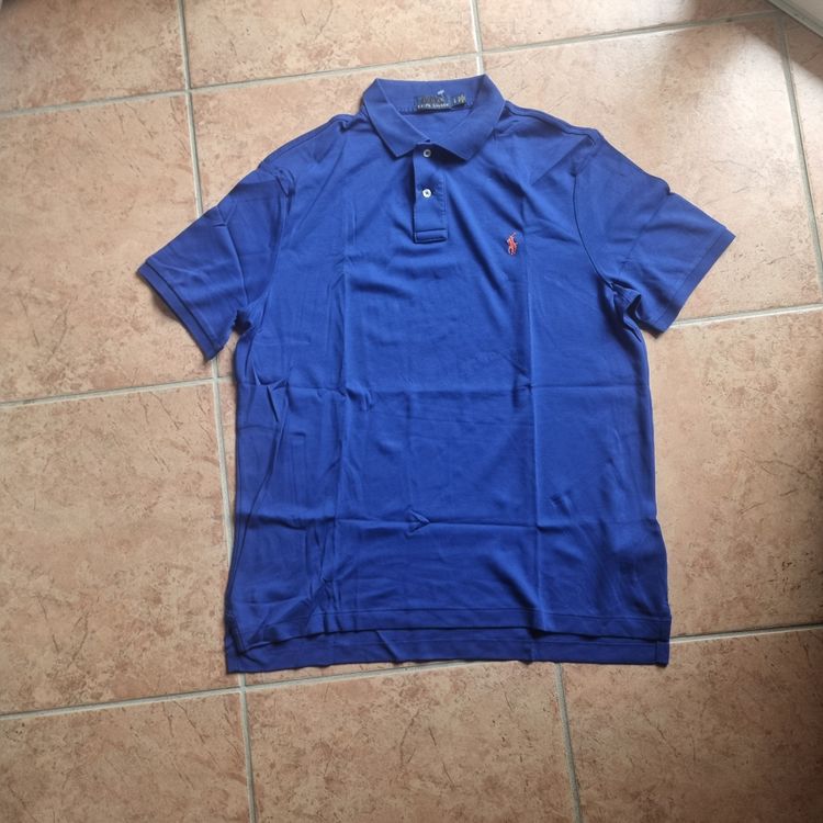 Polo Ralph Lauren Blue Polo Shirt taglia L image 1