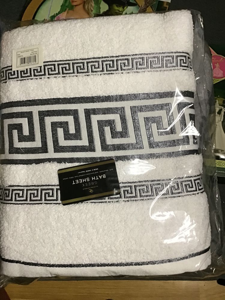 White Bath Sheet Towel