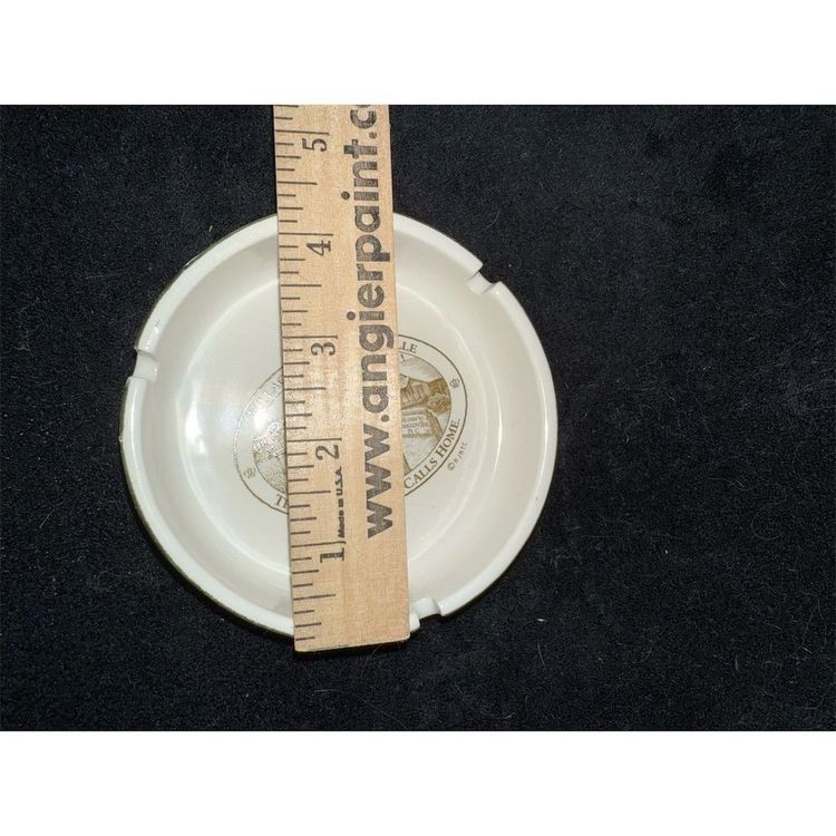White Ceramic Ashtray 3